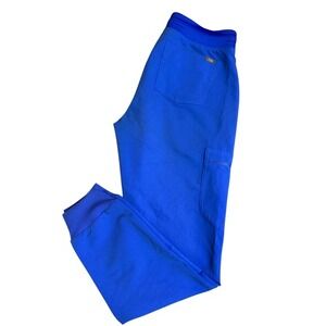 FIGS Jogger‎ Scrub Pants Size Small Columbia Blue
